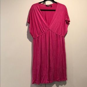 Pink dress or beach cover up